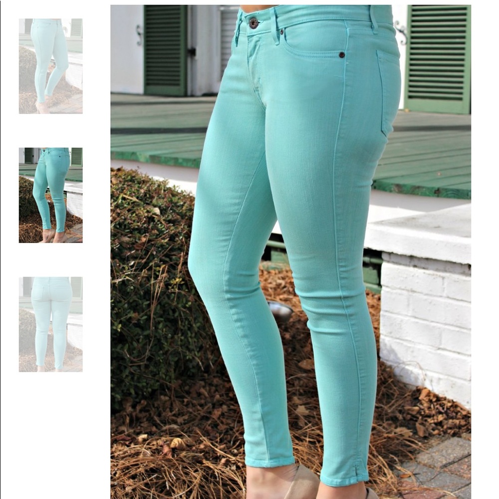 Rich & Skinny soft stretch jeans 27 Seafoam
